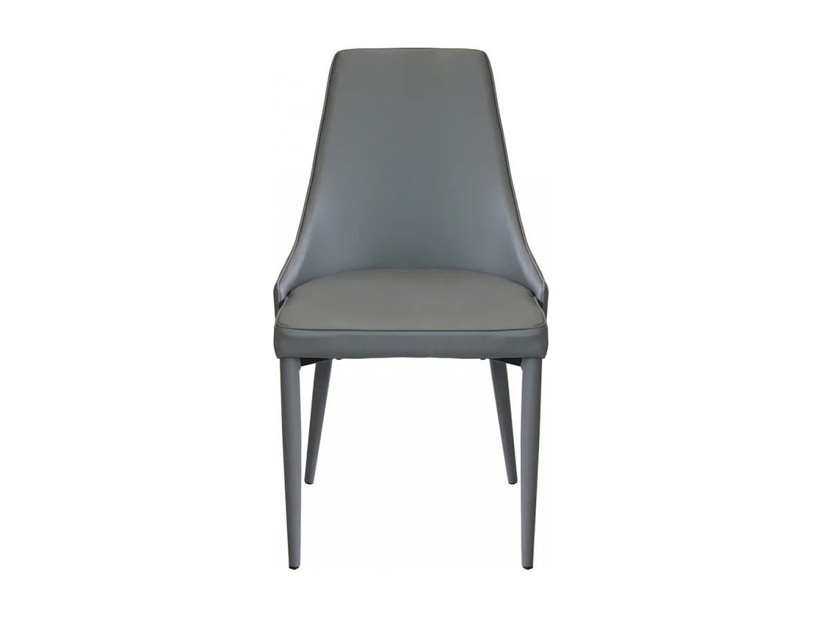 Stuhl CAMILLE Kunstleder Hellgrau | Cosma | Farbe: Gris