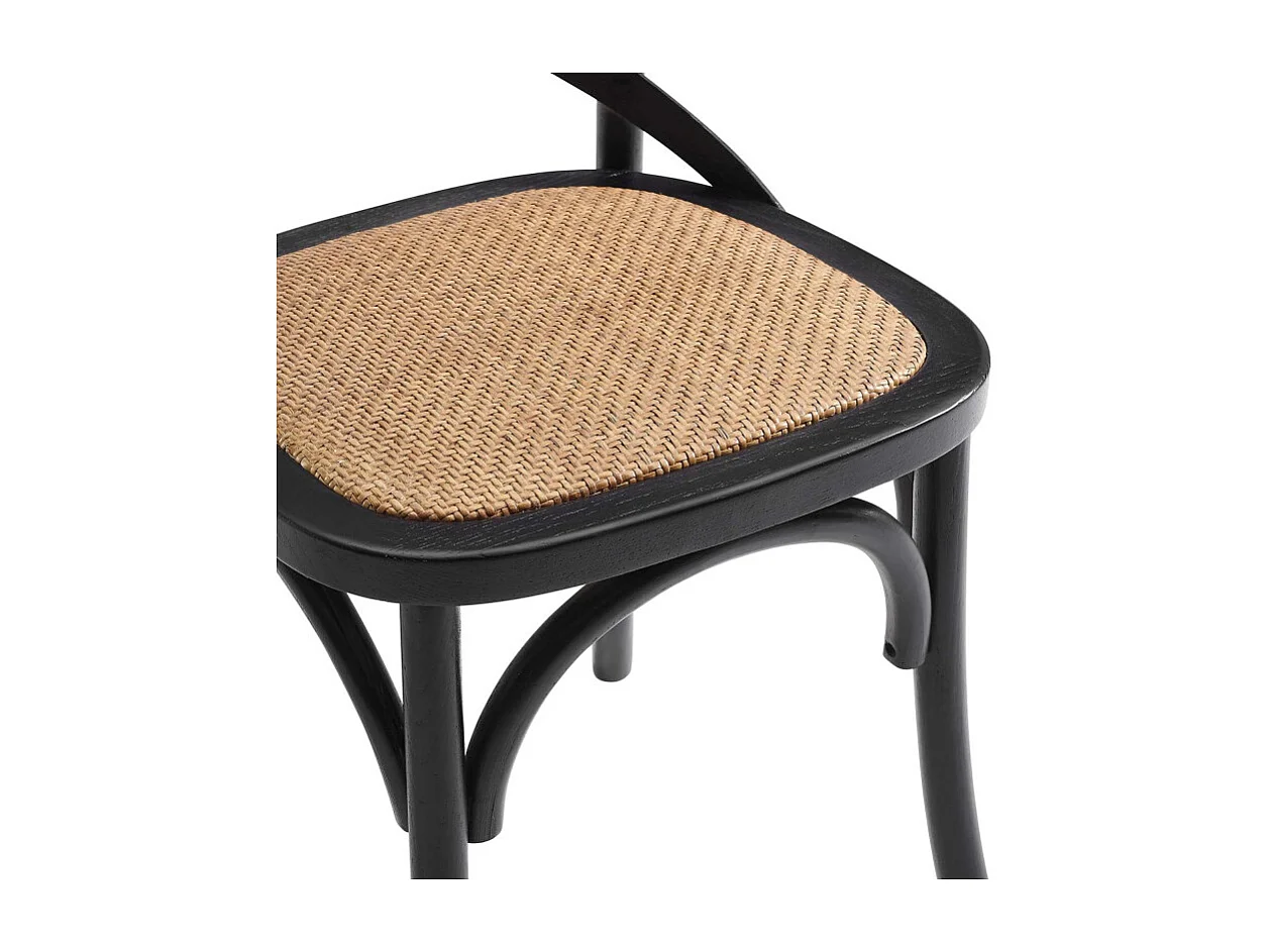 Set Da 4 Sedie Pepita Nera