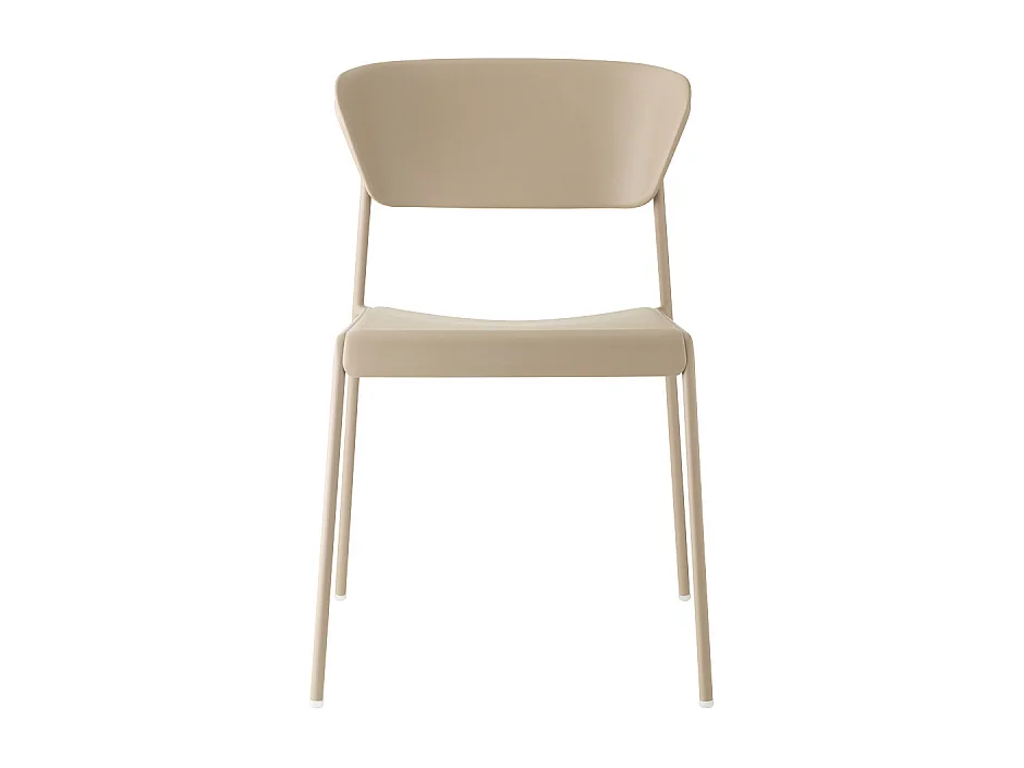 SET 4 SEDIE LISA TECNOPOLIMERO GO GREEN SCABDESIGN MADE IN ITALY - Tortora 15