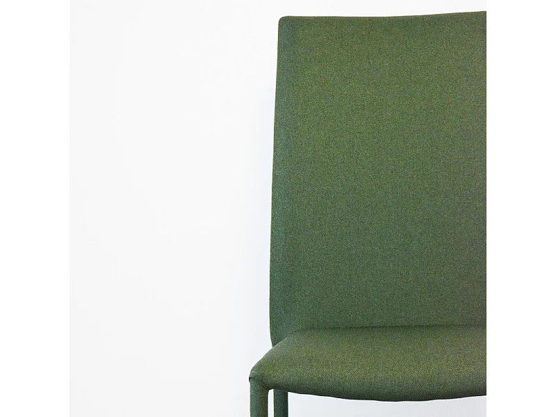 Set Da 6 Sedie Dedis Tessuto Verde