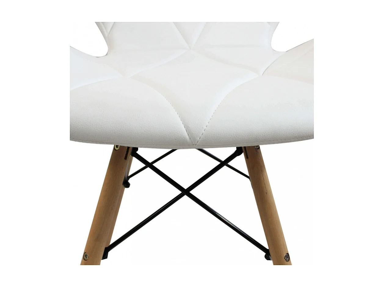 Set di 4 SEDIE ANNAPOLIS BIANCA