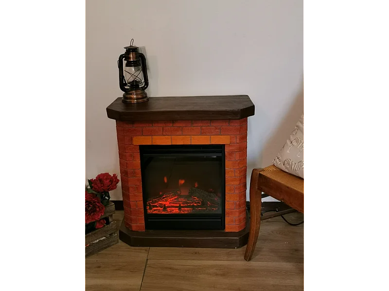 Bricchetto – Camino Elettrico da terra 220-240 V