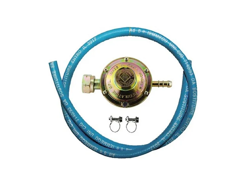 Kit tubo e regolatore stufa gas