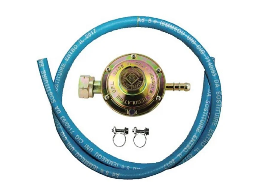 Kit tubo e regolatore stufa gas