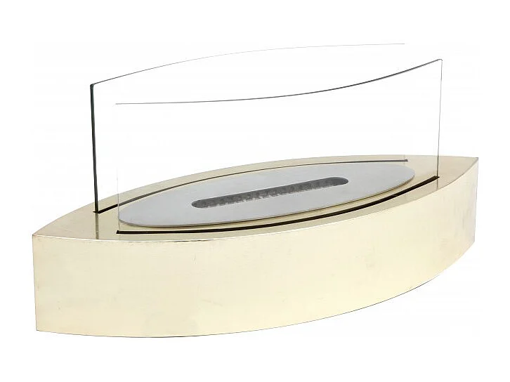 Camino da tavolo Vanda a bioetanolo - disponibile in diversi colori - Ecru'