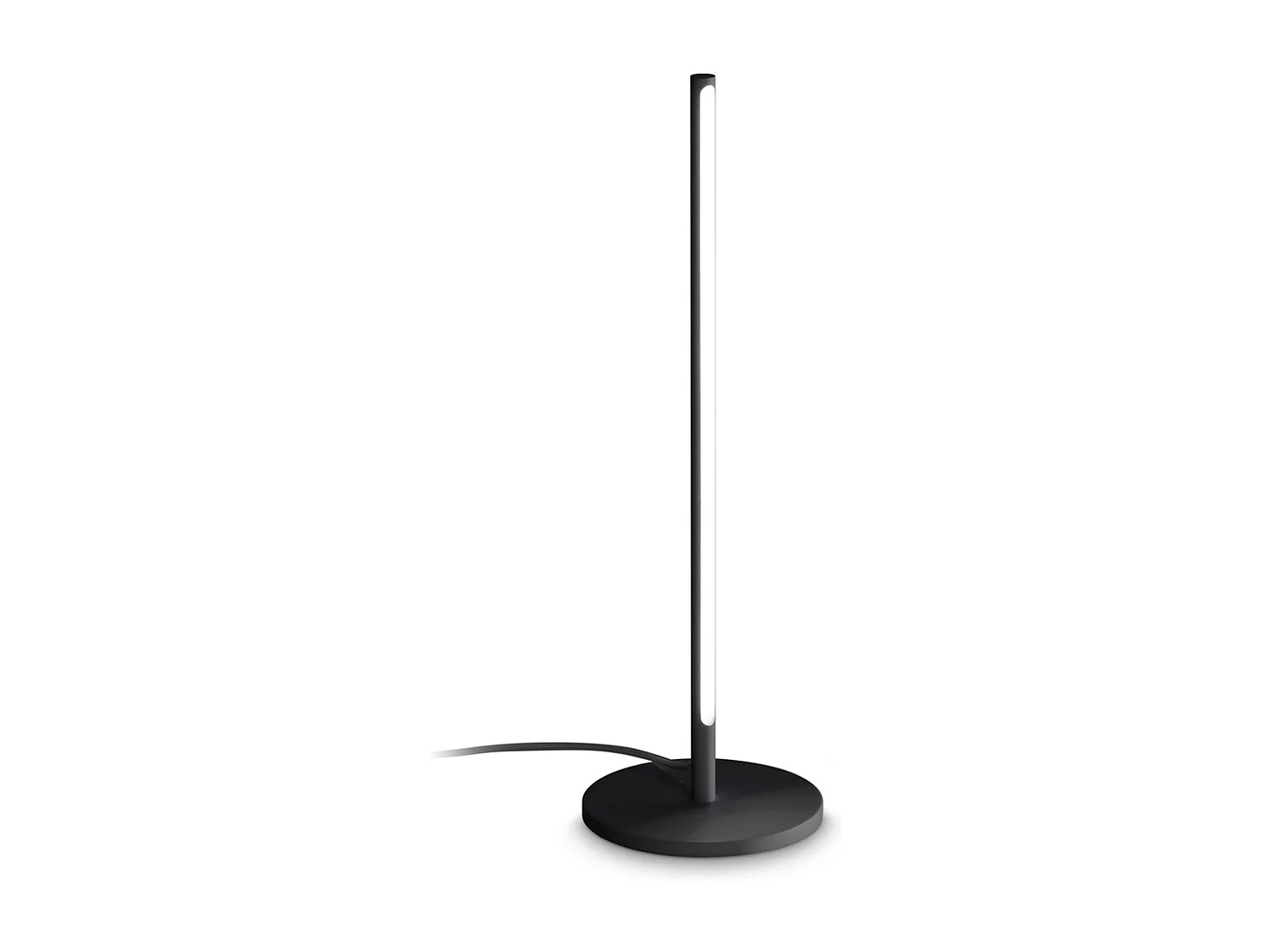 Lampada Da Tavolo Contemporanea Filo Alluminio Nero Led 10,5W 3000K Ip20