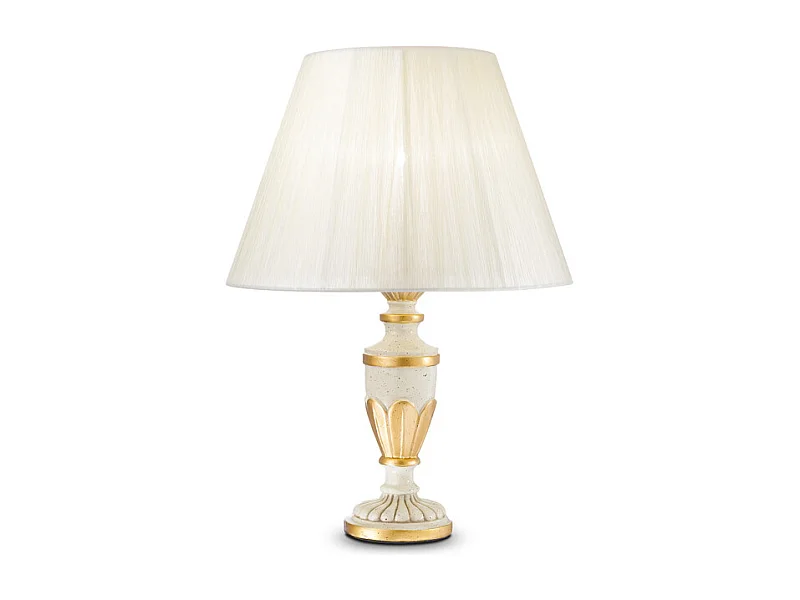Lampade Da Scrivania - Ufficio Classico Firenze Metallo Bianco 1 Luce E14