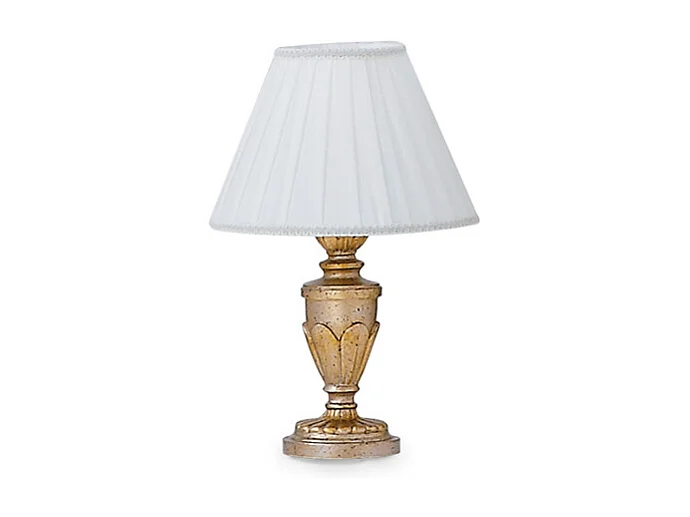 Lampade Da Scrivania - Ufficio Classico Firenze Metallo Oro 1 Luce E14