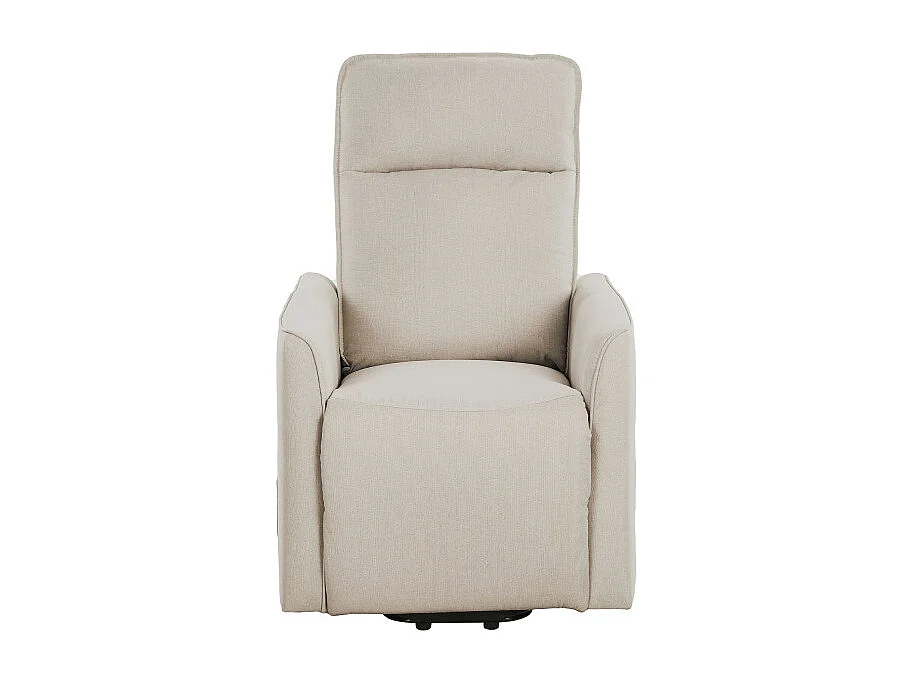 Poltrona Relax Carlotta D con Usb Tessuto Safari