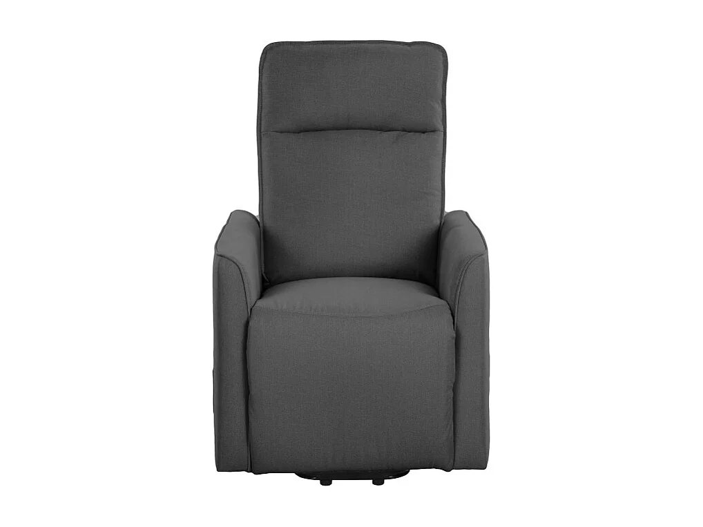 Poltrona Relax Carlotta D con Usb Tessuto Fumo