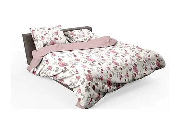 COPRIPIUMINO COTONE 2 PIAZZE VENUS ROSA VACCHETTI