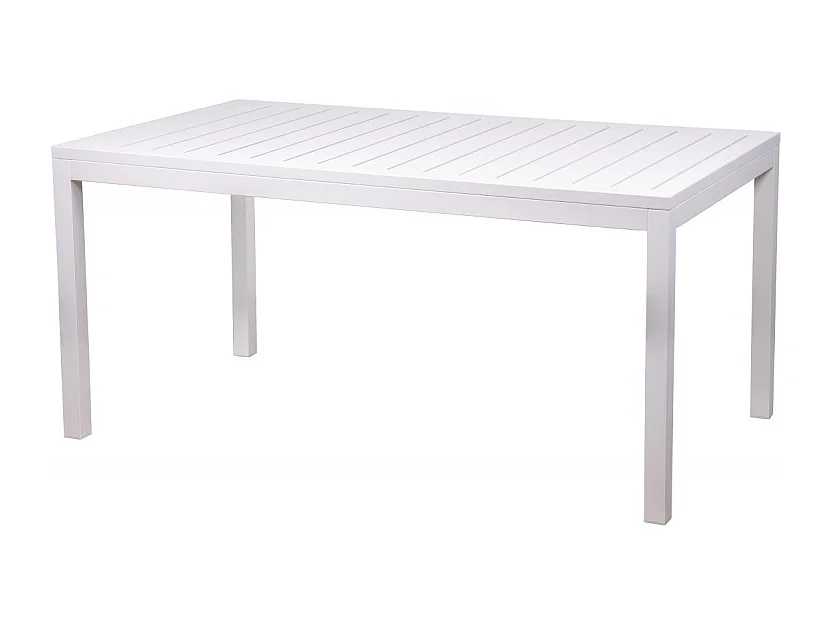 TAVOLO TIDAL BIANCO IN ALLUMINIO