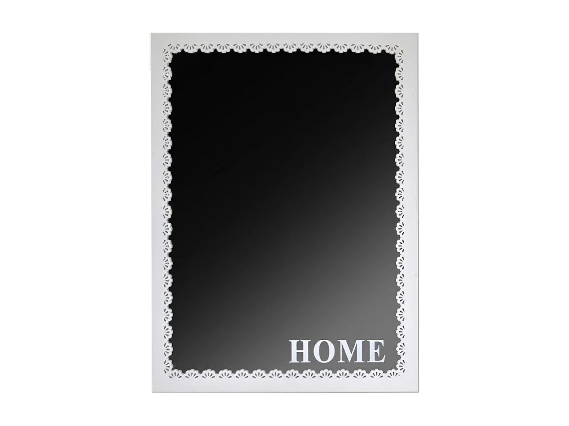 Specchio intarsio cuori rettangolare cm 40x30x1,5