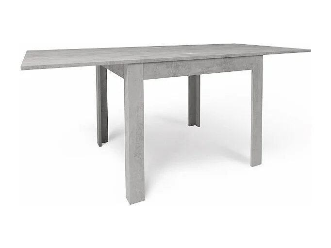 Tavolo Pieghevole 90+90 Cemento cm 90x90x75h - Sarmog