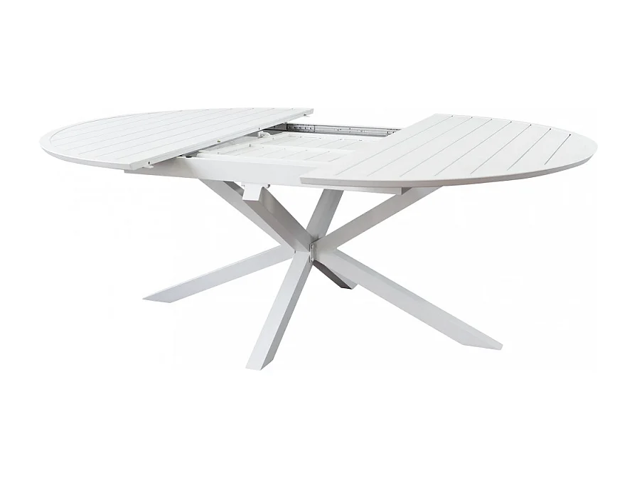 TAVOLO ROTONDO CAMELOT ALLUNGABILE 150/200 X 150