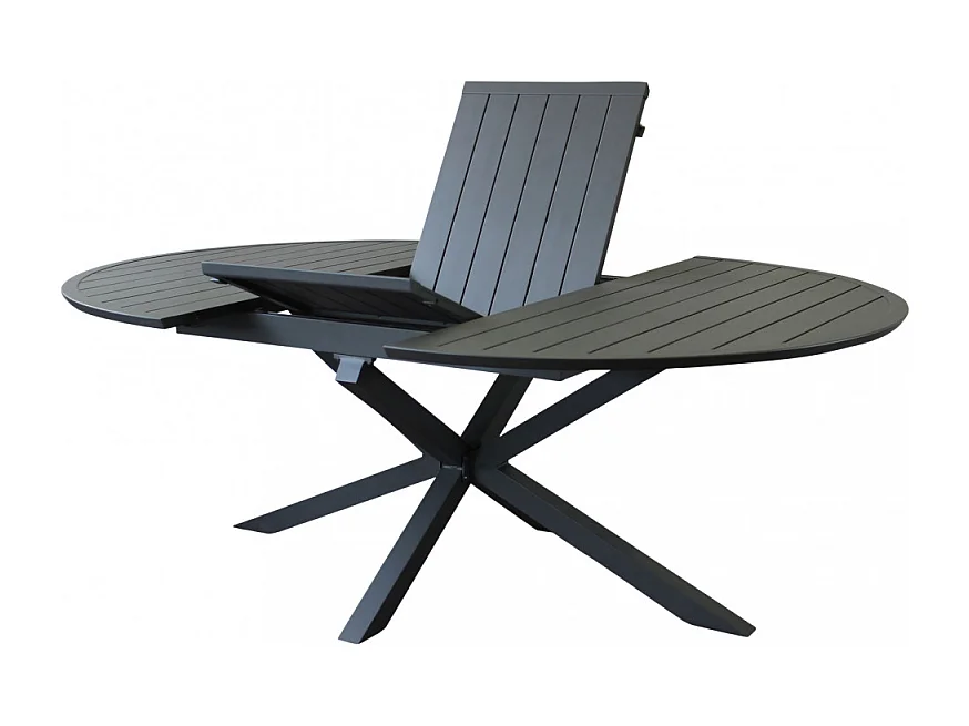 TAVOLO ROTONDO CAMELOT ALLUNGABILE 150/200 X 150