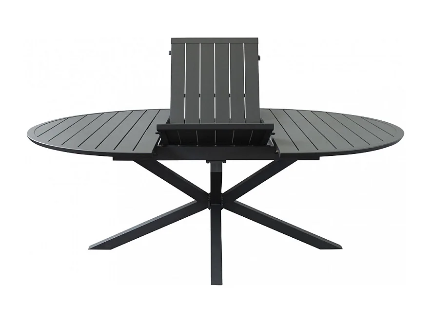 TAVOLO ROTONDO CAMELOT ALLUNGABILE 150/200 X 150