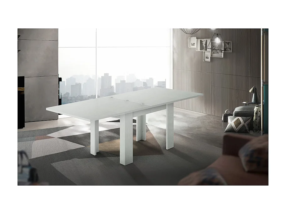 Tavolo allungabile Jesi – 90/180x75x90 – Larice Bianco