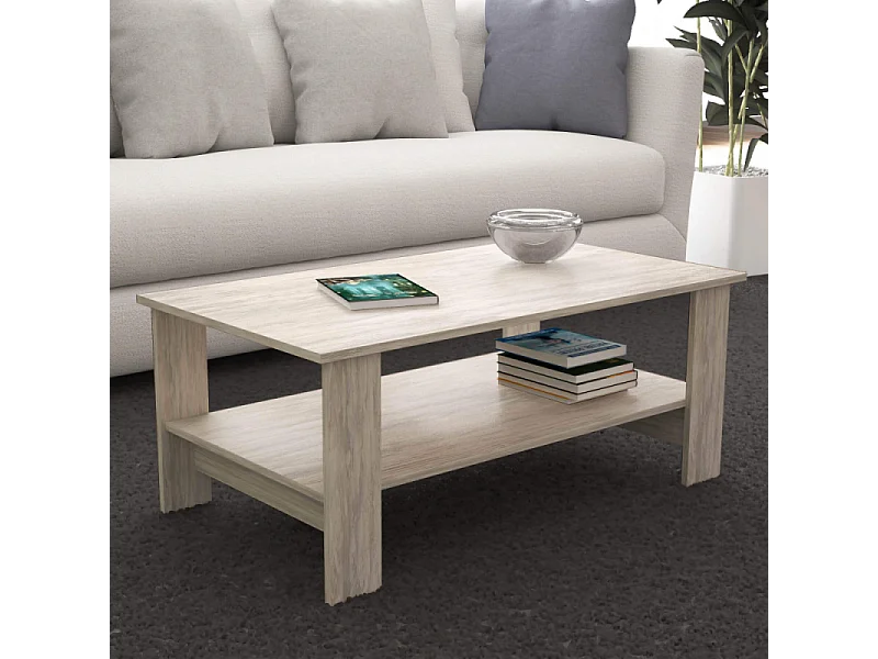 TAVOLINO SALOTTO MATCH PINO CHIARO