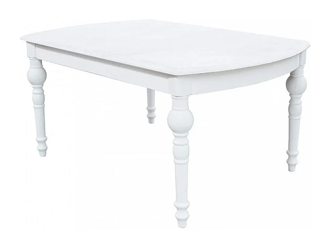 TAVOLO CROSS ROUND 150/190 X 100 BIANCO