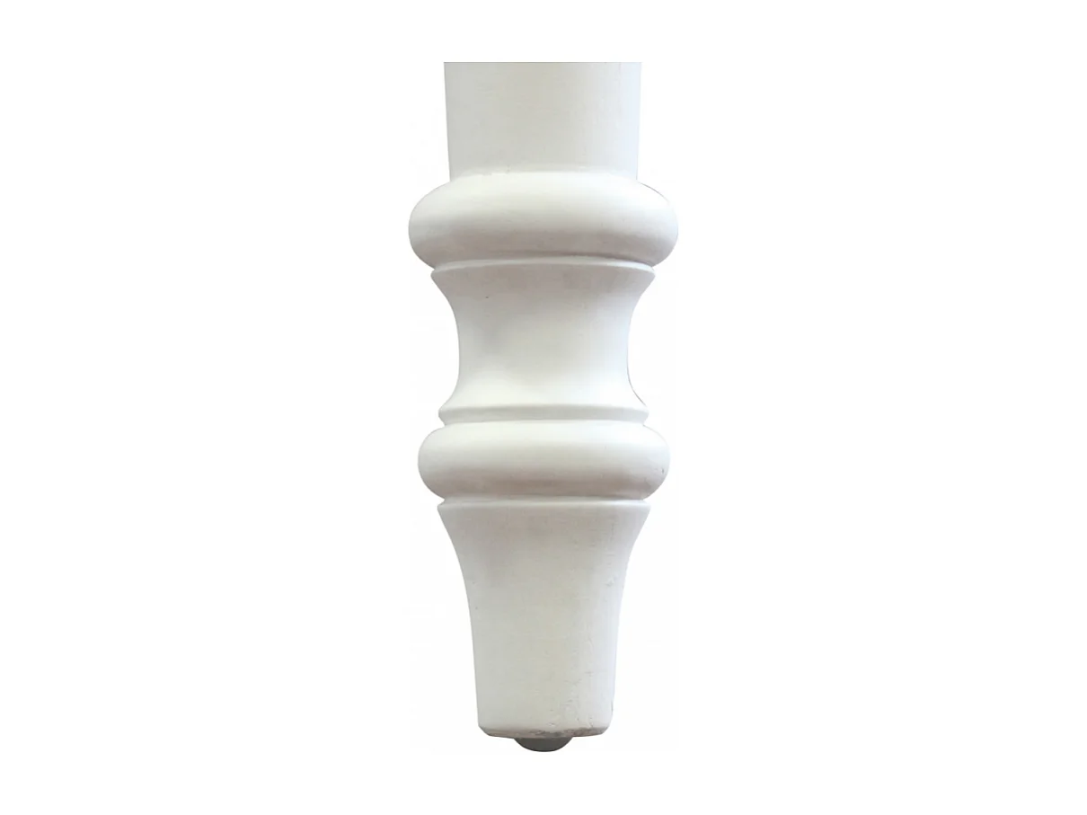 TAVOLO CROSS ROUND 150/190 X 100 BIANCO