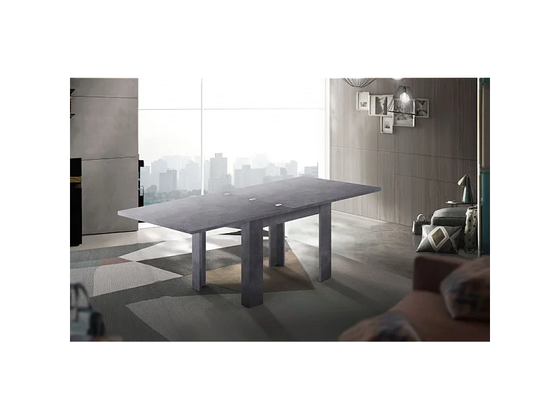 Tavolo allungabile Jesi – 90/180x75x90 – Ardesia