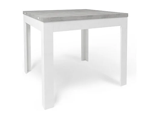 Tavolo Pieghevole 90+90 Cemento cm 90x90x75h - Sarmog