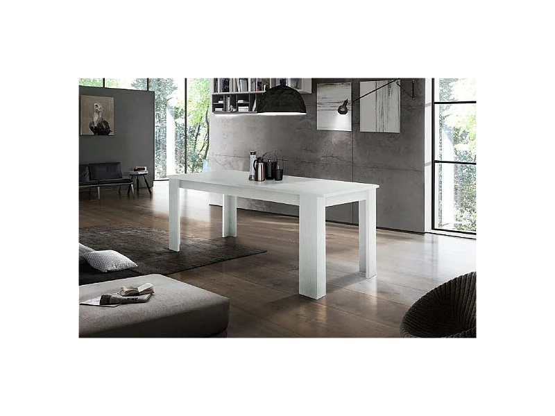 Tavolo allungabile Jesi – 160/210x75x90 – Larice Bianco