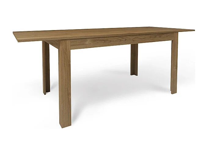 Tavolo Allungabile 140+60 Noce Stelvio cm 80x140x75h - Sarmog