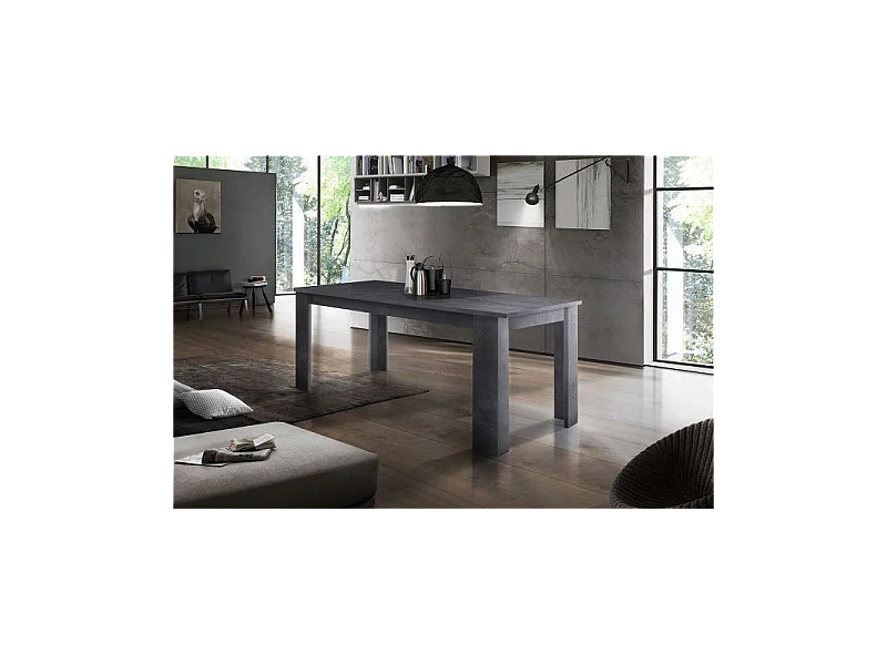 Tavolo allungabile Jesi – 140/190x75x90 – Ardesia
