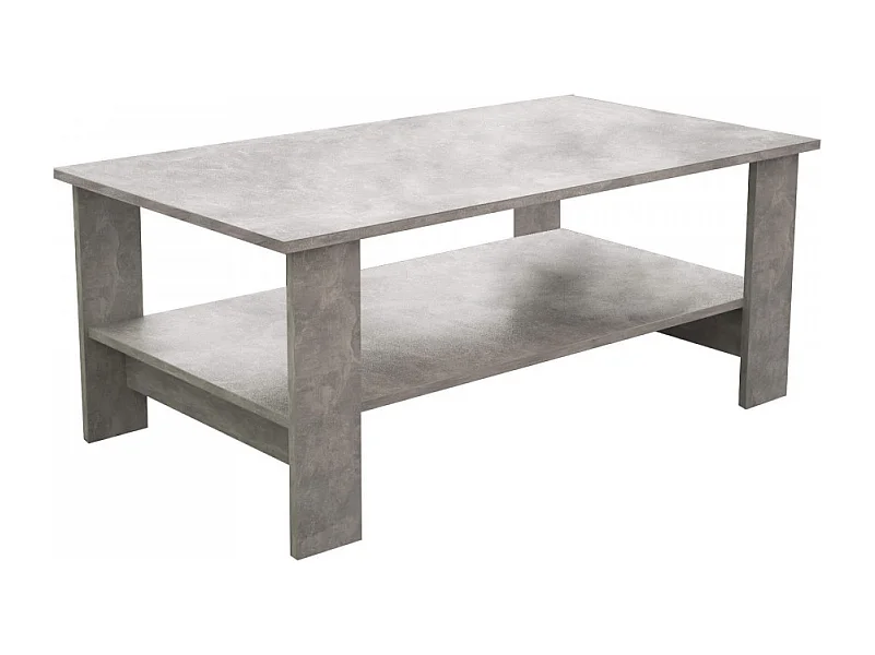 TAVOLINO SALOTTO MATCH GRIGIO EFFETTO CEMENTO