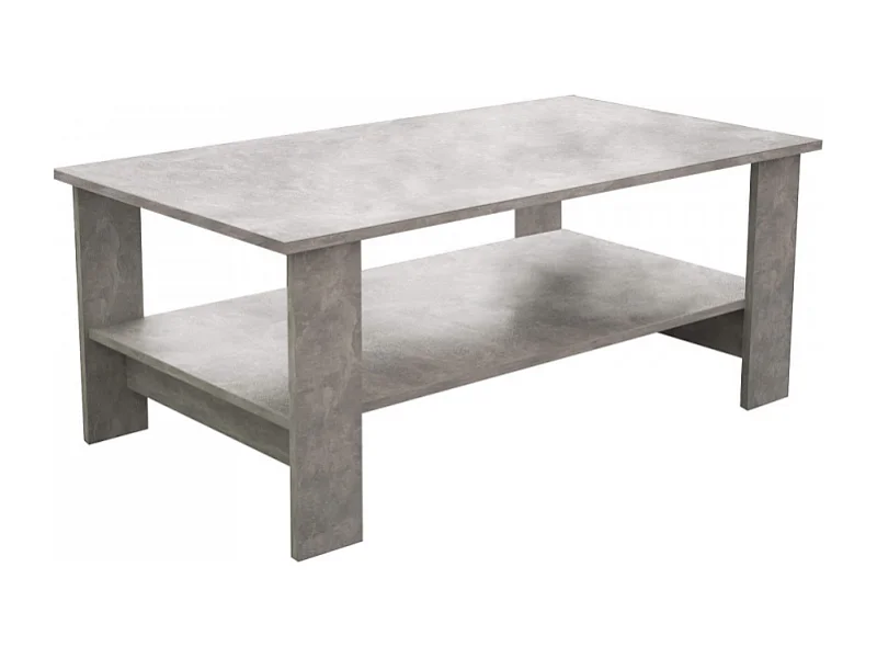 TAVOLINO SALOTTO MATCH GRIGIO EFFETTO CEMENTO