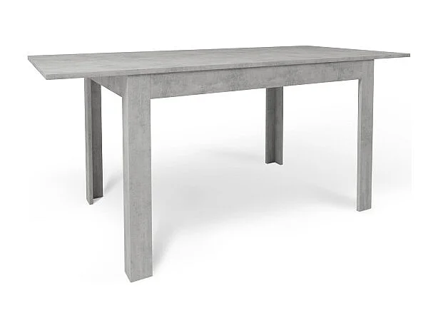 Tavolo Allungabile 120+50 Cemento cm 80x120x75h - Sarmog
