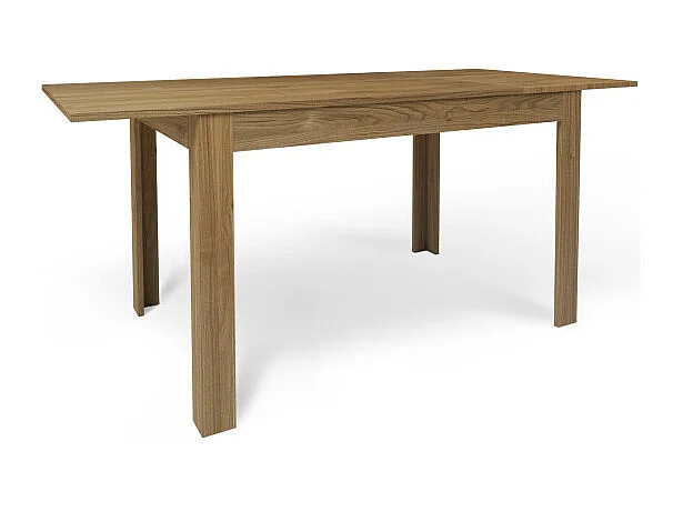 Tavolo Allungabile 120+50 Noce Stelvio cm 80x120x75h - Sarmog