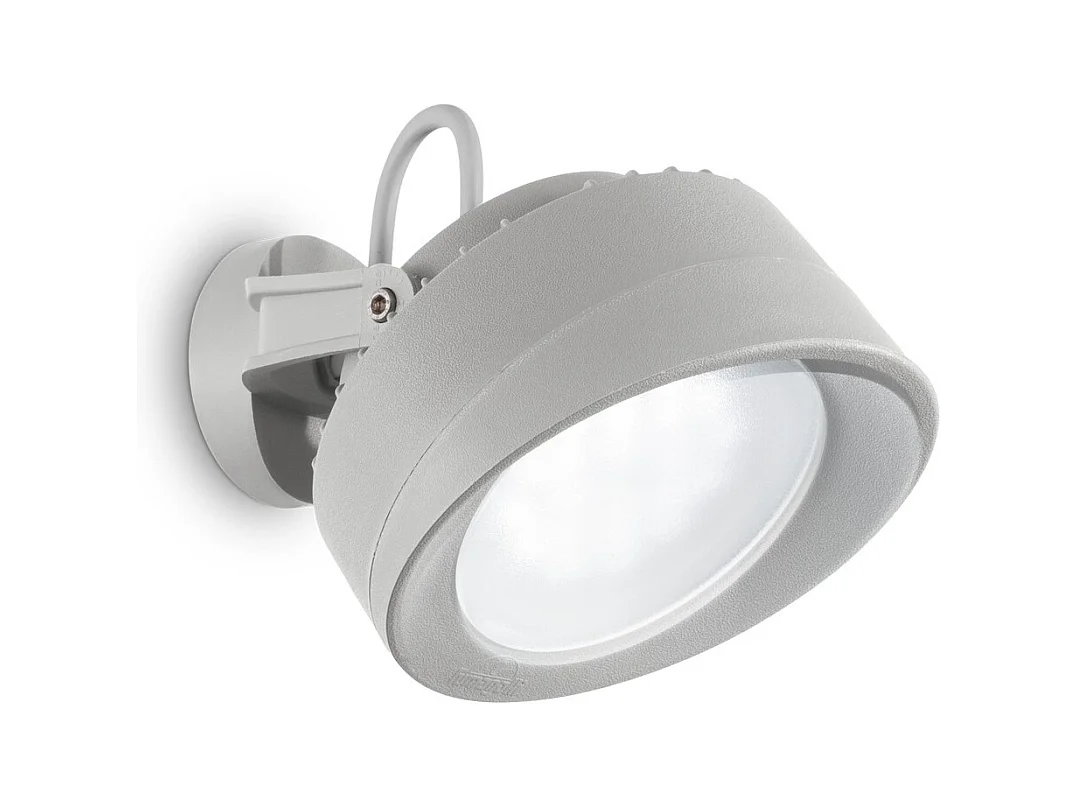 Ideal Lux Tommy Applique Murale Extérieure 1 Lumière Gris IP66