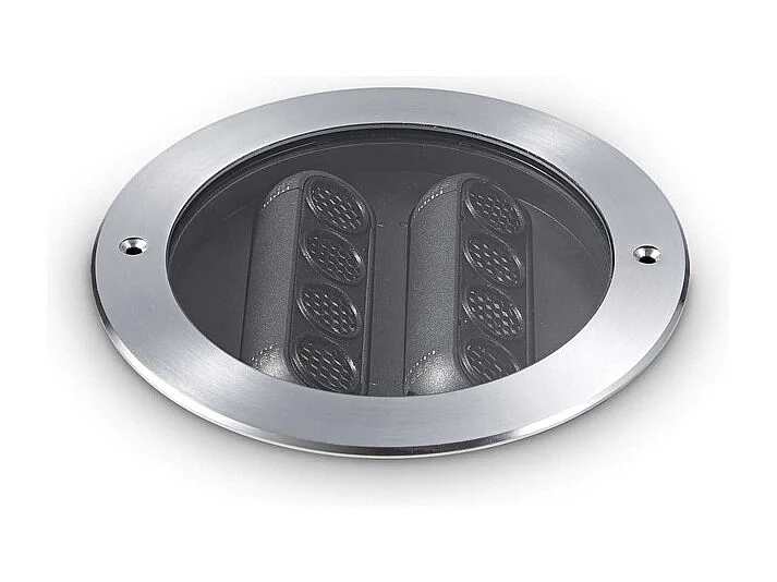 Tecnico Moderno Taurus Alluminio Cromo Led 13,5W 3000K Luce Calda