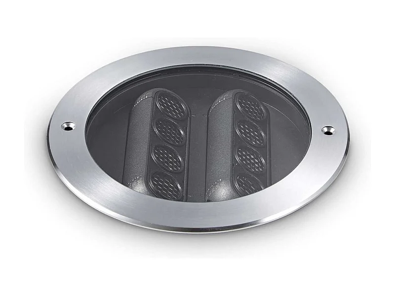 Tecnico Moderno Taurus Alluminio Cromo Led 13,5W 3000K Luce Calda