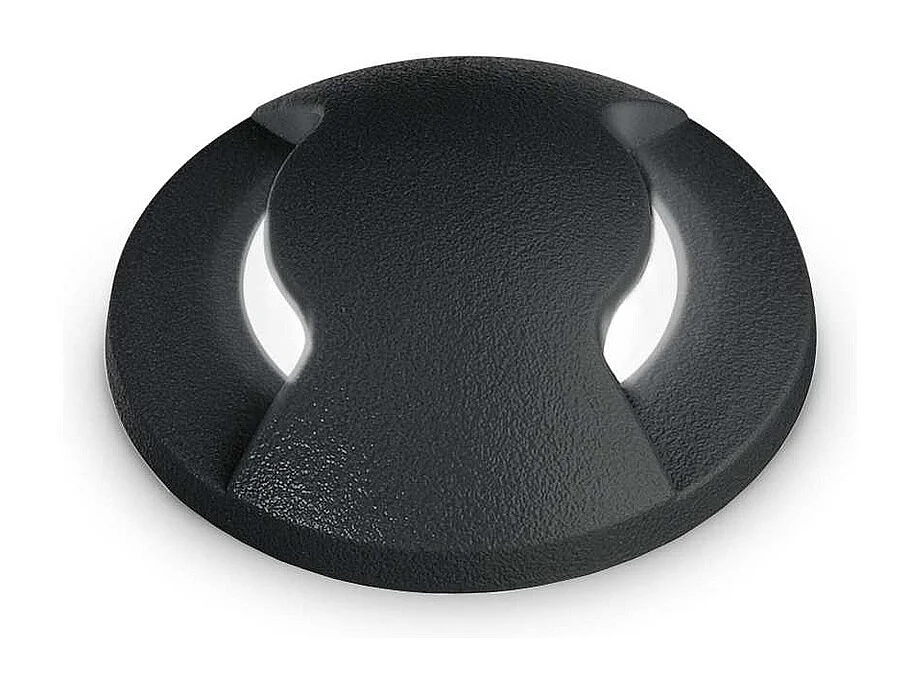 Calpestabile Da Incasso Moderno Way Two Plastica Nera 1 Luce G9 2W 3000K