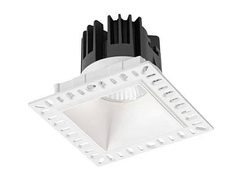 Lampada Da Incasso Game Trimless Square 11W 3000K Wh Ideal-Lux