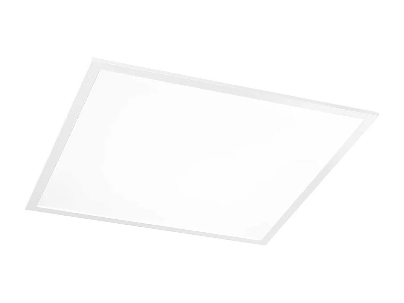 2 Pannelli Led Panel Alluminio Bianco Led 40W 3000K Luce Calda Cri80