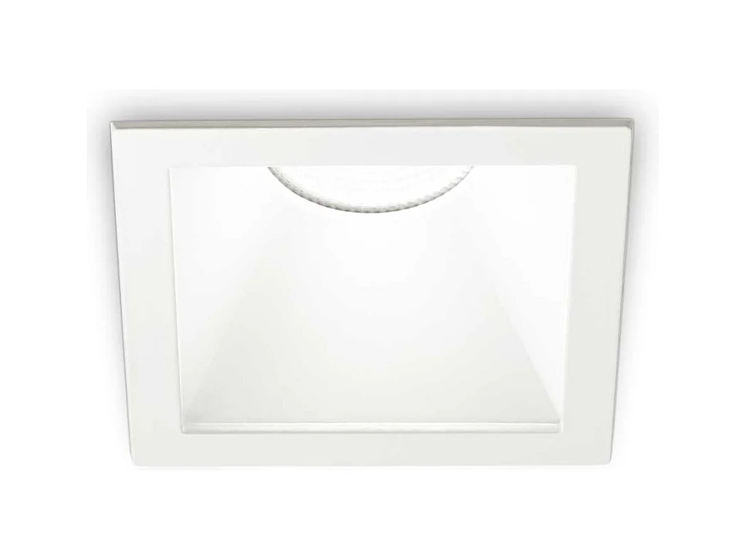 Proiettore Da Incasso Moderno Game Square Alluminio Bianco Led 11W 3000K