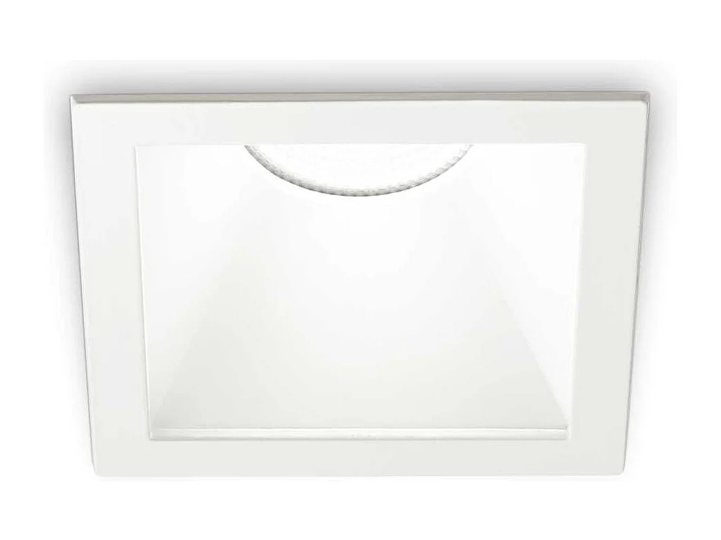 Proiettore Da Incasso Moderno Game Square Alluminio Bianco Led 11W 3000K