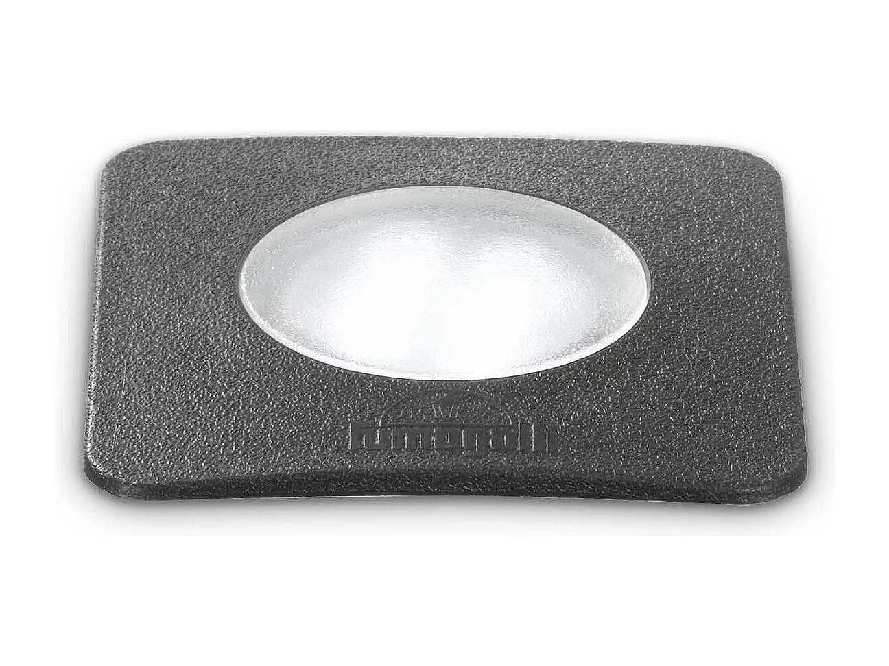 Tecnico Moderno Gravity Square Materie Plastiche Nero 1 Luce Gu10 Small