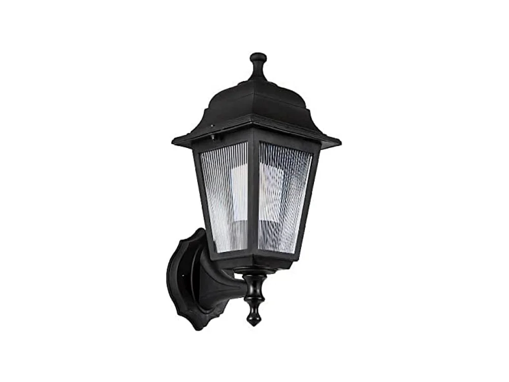 Lampada a parete abs nera triangolare MDL2826