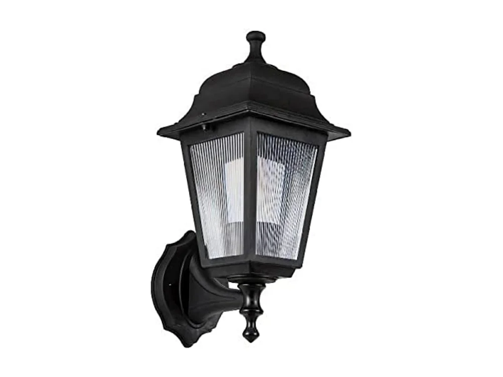Lampada a parete abs nera triangolare MDL2826
