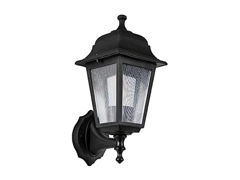 Lampada a parete abs nera triangolare MDL2826