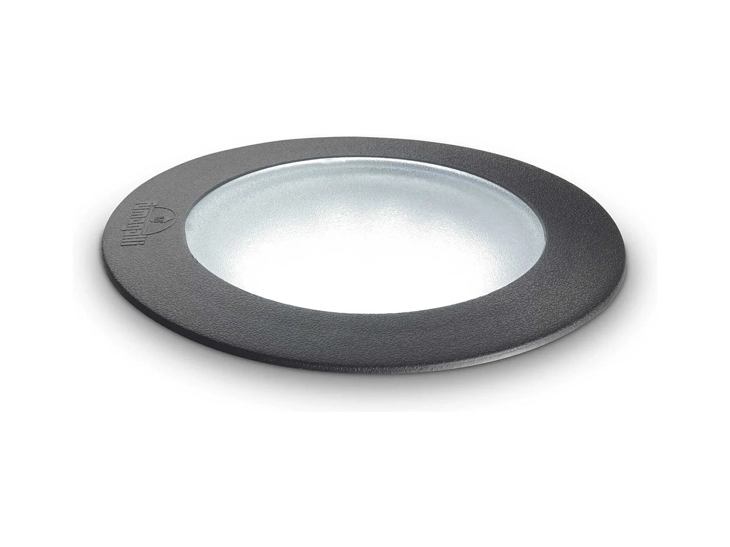 Faretto Da Incasso Moderno Gravity Round Materie Plastiche Nero 1 Luce Gx53 Big