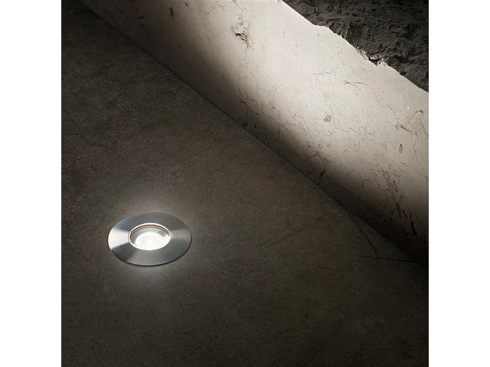 Faretto A Incasso Moderno Rocket Alluminio Cromo 1 Luce 2W 4000K Luce Naturale