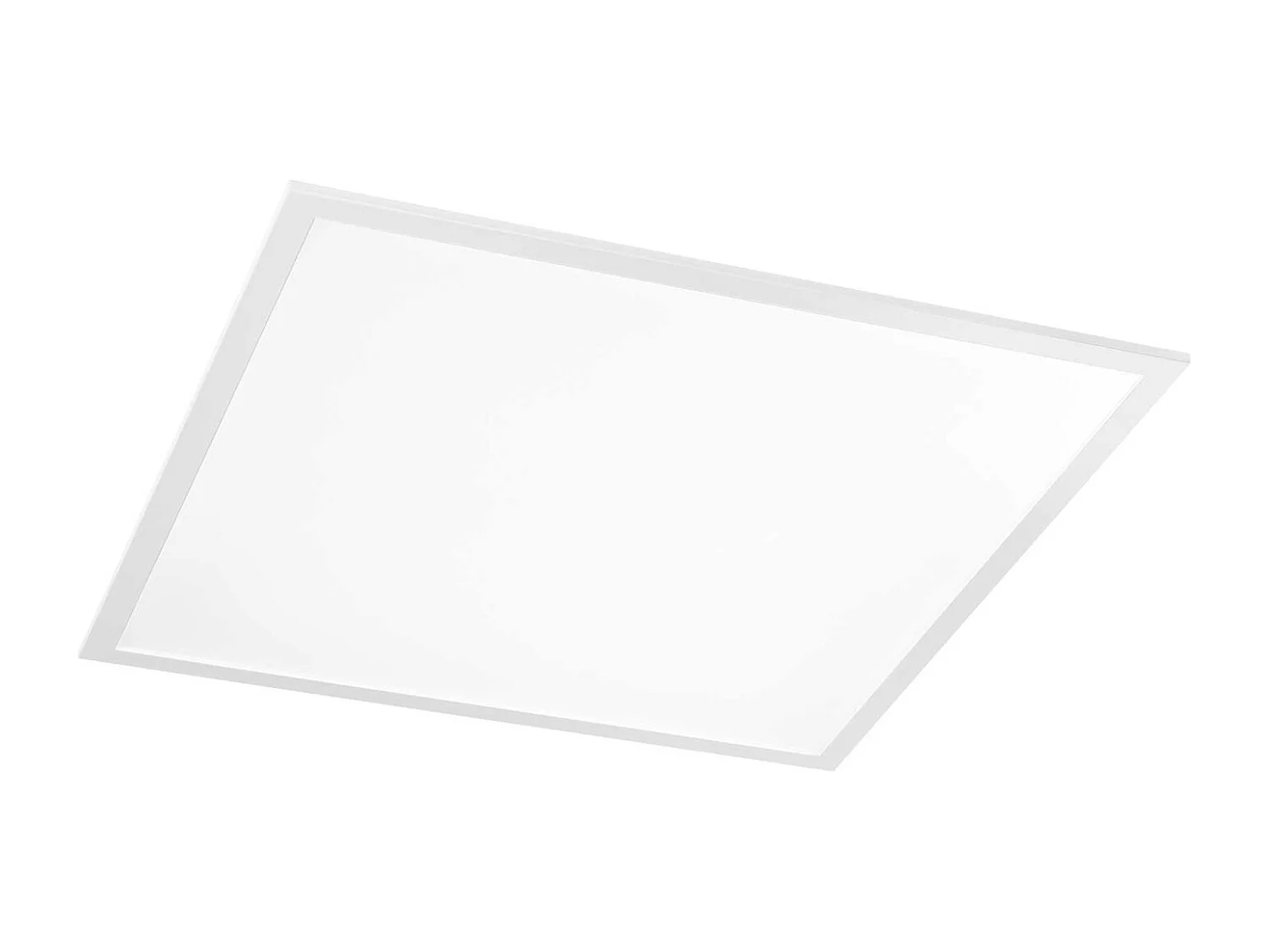 2 Pannelli Led Panel Alluminio Bianco Led 40W 4000K Luce Naturale Cri80