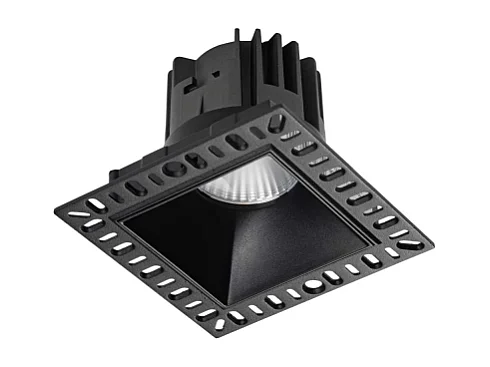 Lampada Da Incasso Game Trimless Square 11W 3000K Bk Ideal-Lux
